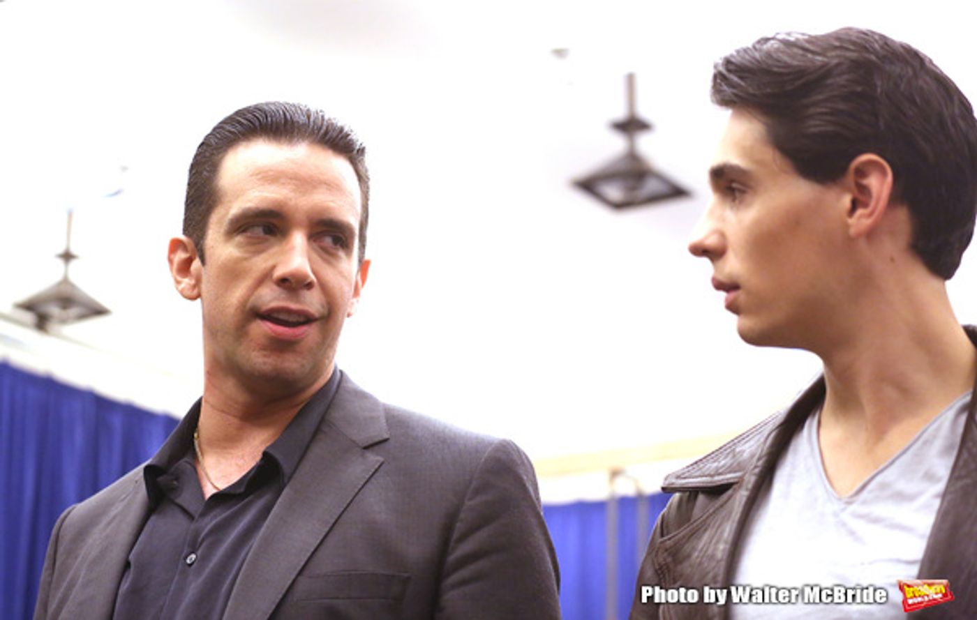 Photo Coverage: In the Rehearsal Room with the Cast of A BRONX TALE on Broadway! Photo Coverage: In the Rehearsal Room with the Cast of A BRONX TALE on Broadway! Image