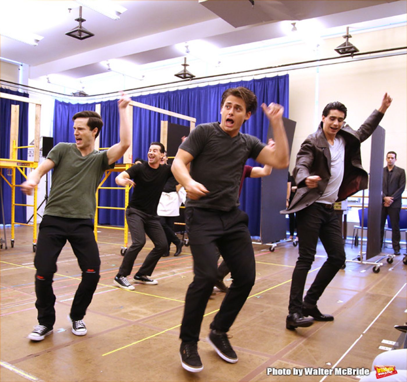 Photo Coverage: In the Rehearsal Room with the Cast of A BRONX TALE on Broadway! Photo Coverage: In the Rehearsal Room with the Cast of A BRONX TALE on Broadway! Image