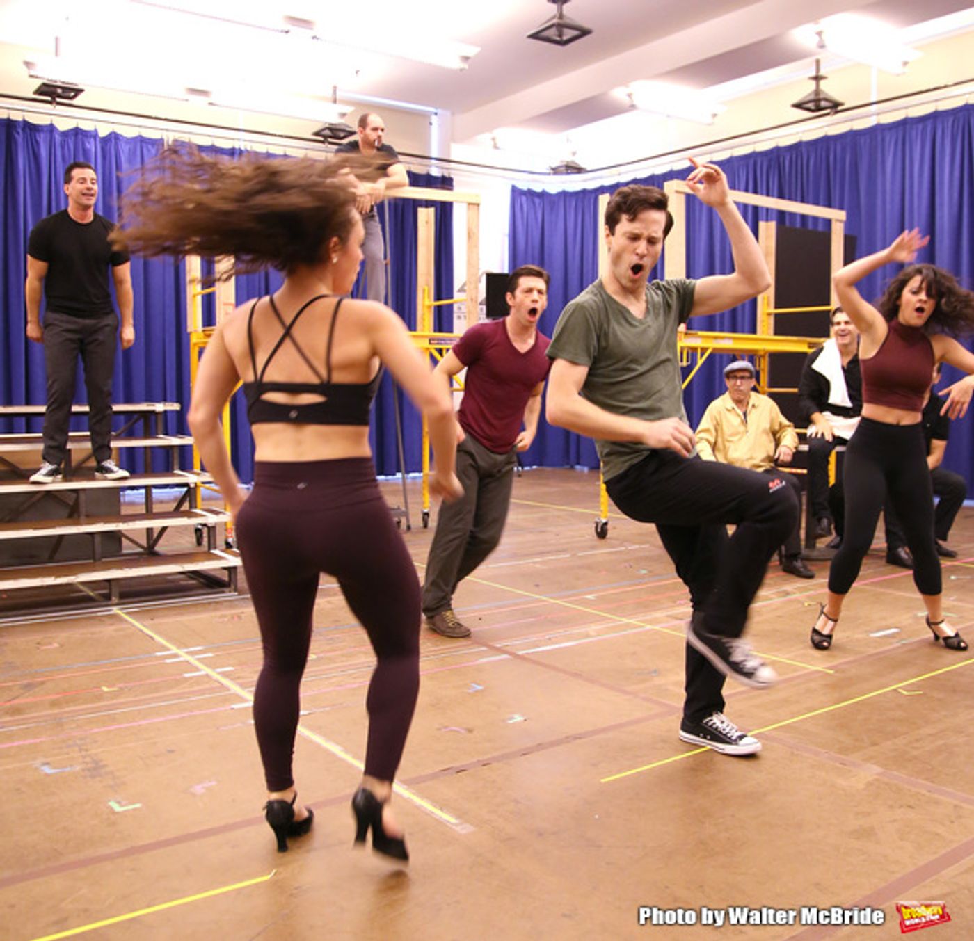Photo Coverage: In the Rehearsal Room with the Cast of A BRONX TALE on Broadway! Photo Coverage: In the Rehearsal Room with the Cast of A BRONX TALE on Broadway! Image