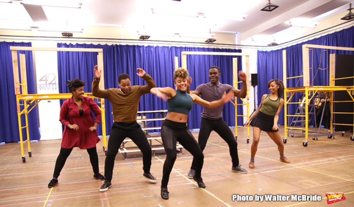 Ariana Debose and cast  at 