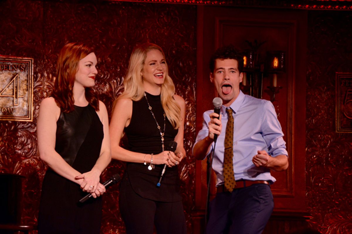 Elizabeth Ann Berg, Marissa Miller and Liam Forde at 