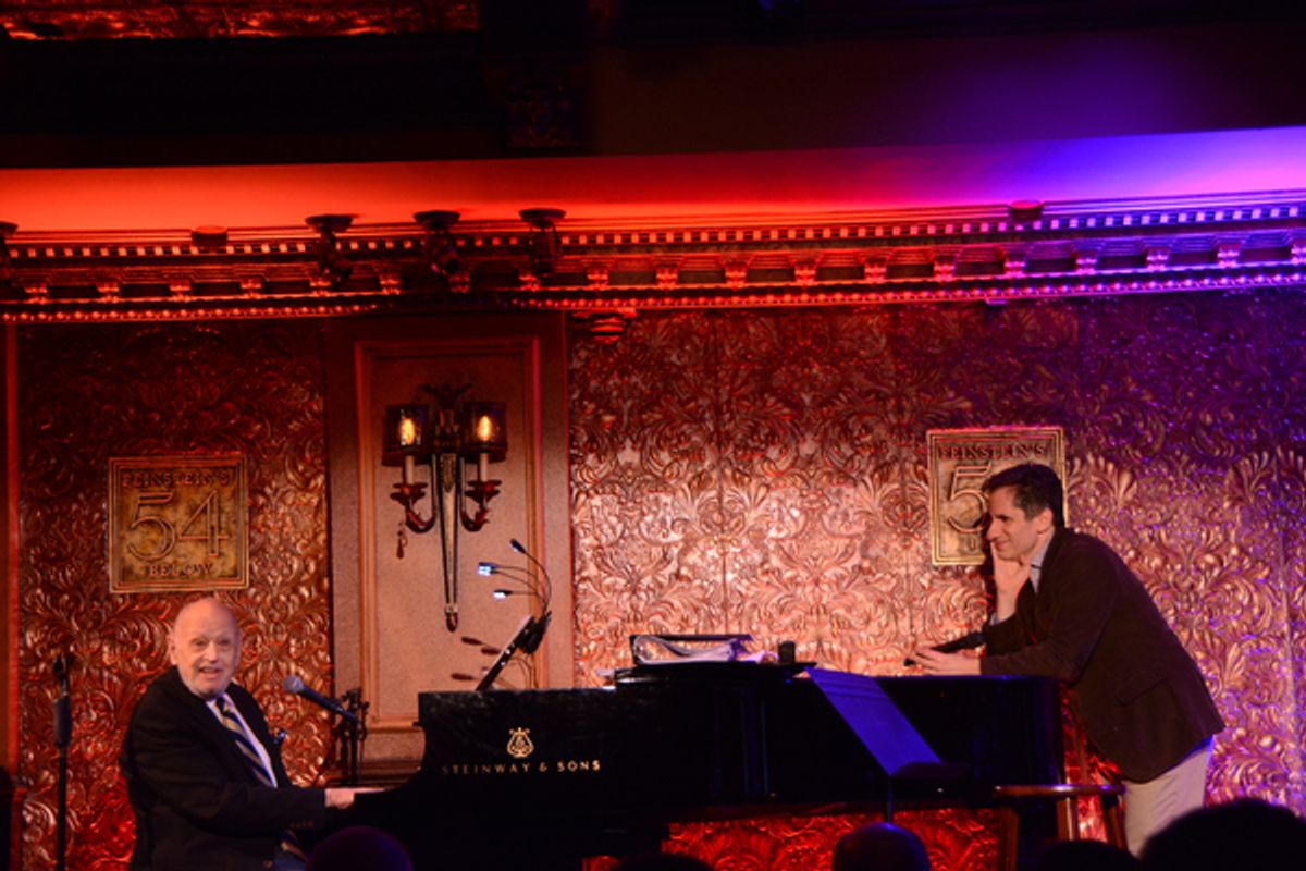 Charles Strouse and Seth Rudetsky at 