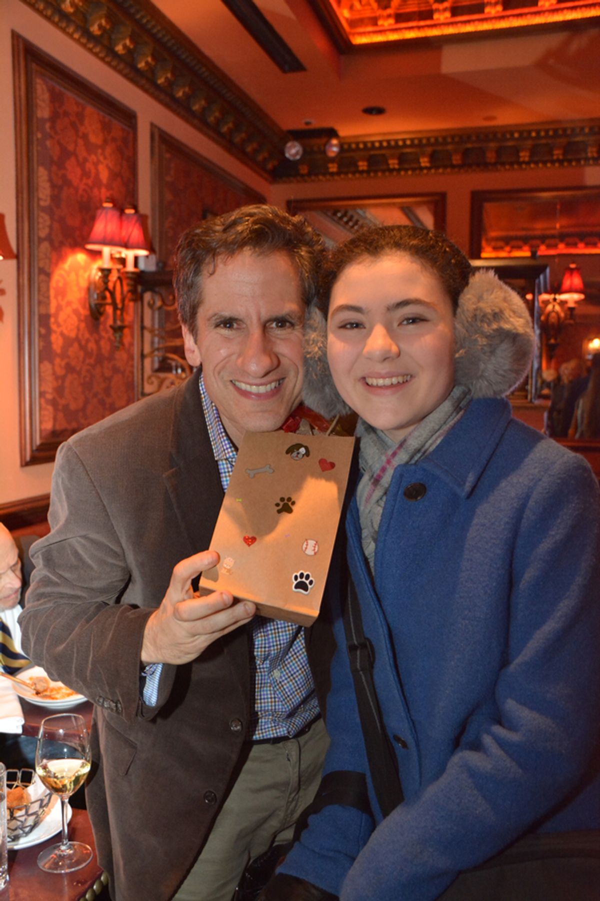 Seth Rudetsky and Lilla Crawford at 