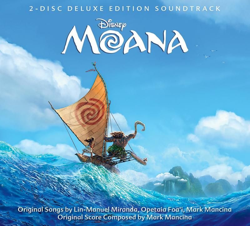 Disney's MOANA Soundtrack, Featuring Music by Lin-Manuel Miranda, Out Today Image