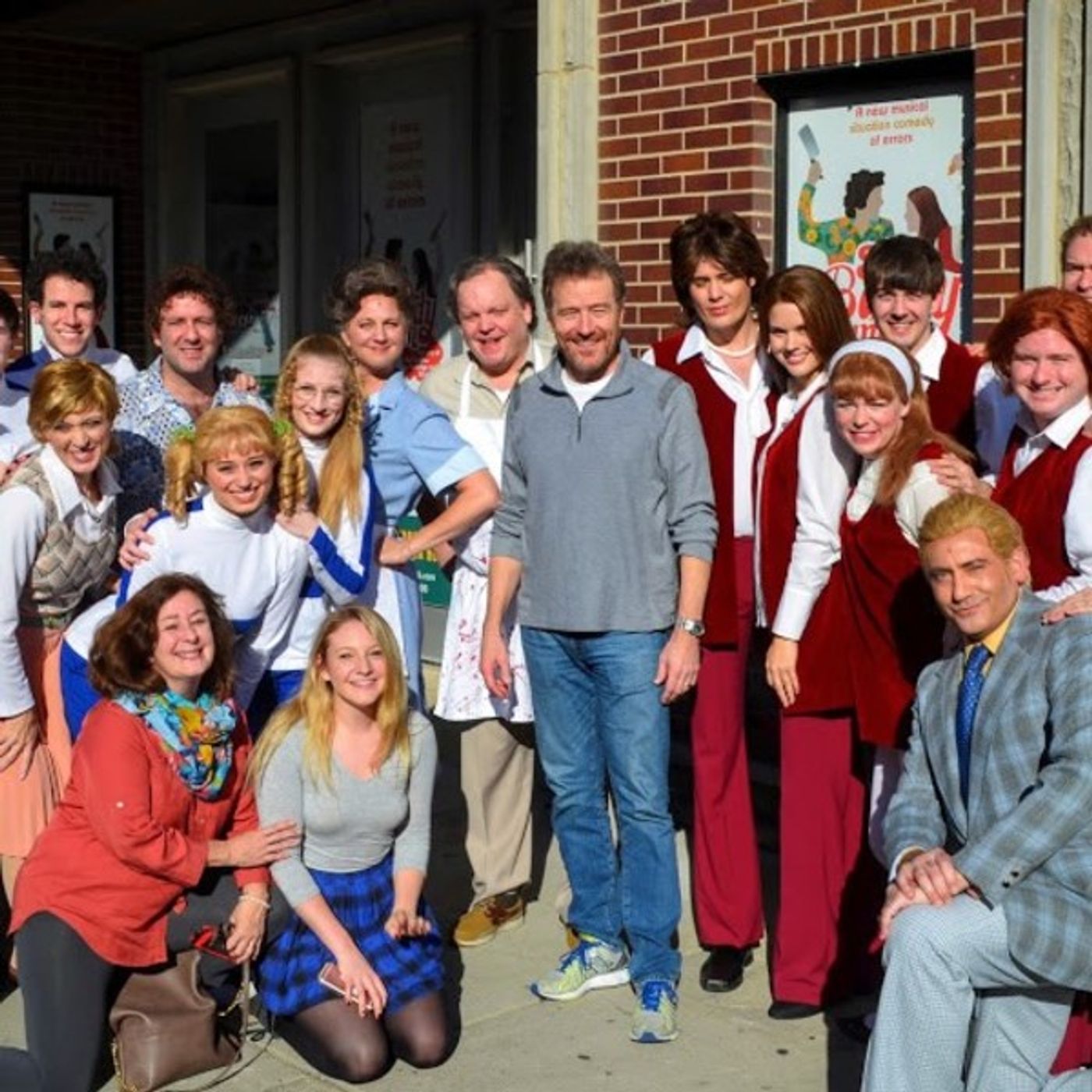 Photo Flash: Bryan Cranston Attends Final Performance of THE BARDY BUNCH in Chicago  Image