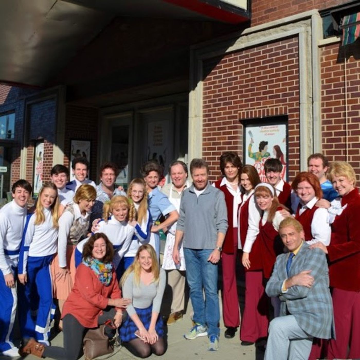 Photo Flash: Bryan Cranston Attends Final Performance of THE BARDY BUNCH in Chicago  Image