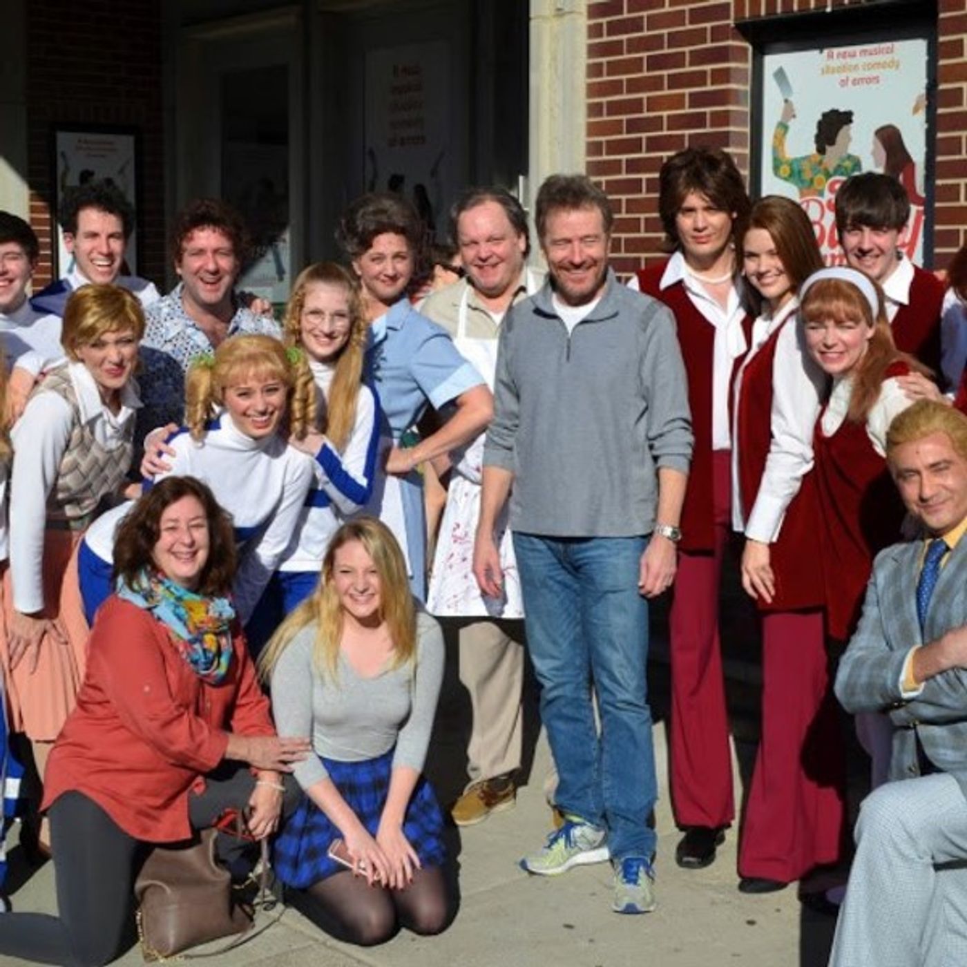 Photo Flash: Bryan Cranston Attends Final Performance of THE BARDY BUNCH in Chicago  Image