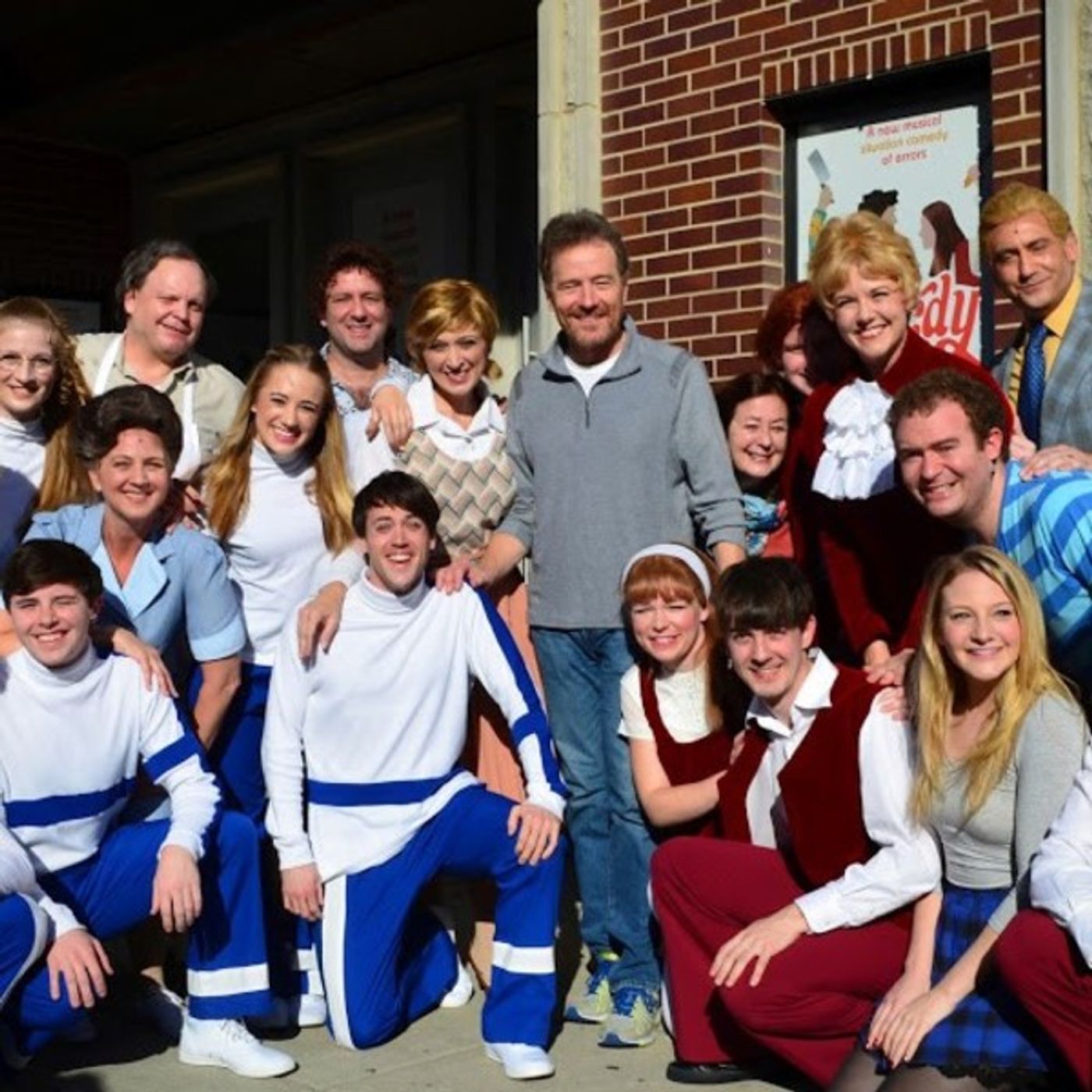 Photo Flash: Bryan Cranston Attends Final Performance of THE BARDY BUNCH in Chicago  Image