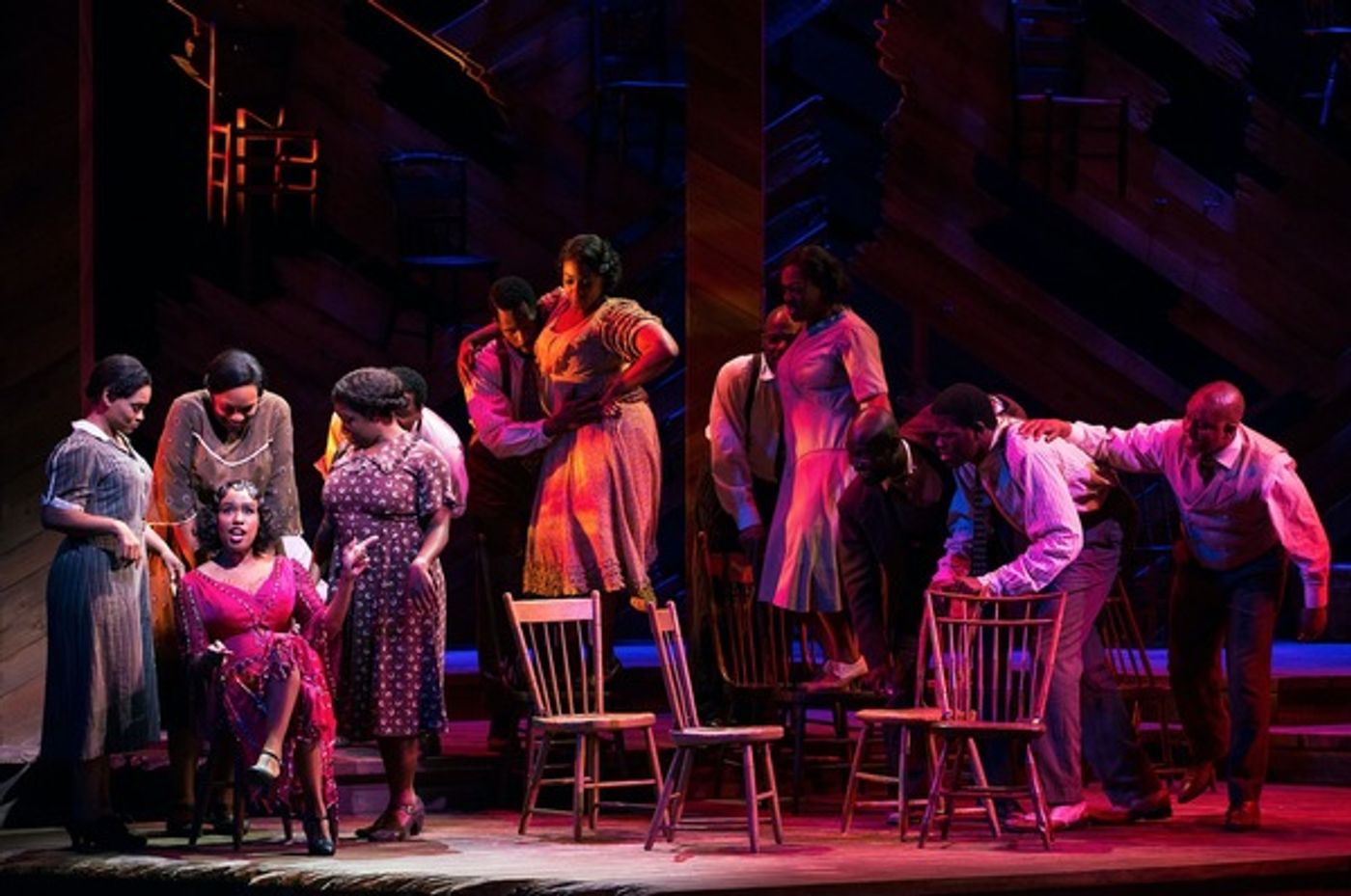 Photo Flash: First Look at Jennifer Holliday in THE COLOR PURPLE!  Image