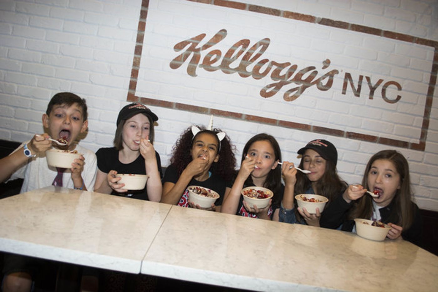 Photo Flash: SCHOOL OF ROCK Kids Nom After-School Snack at Kellogg's NYC  Image