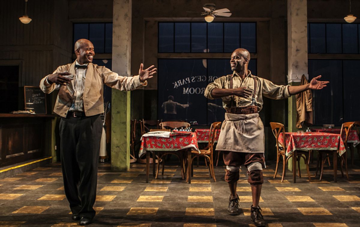 Leon Addison Brown and Sahr Ngaujah at 