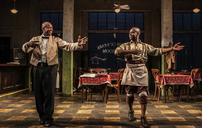 Leon Addison Brown and Sahr Ngaujah Photo