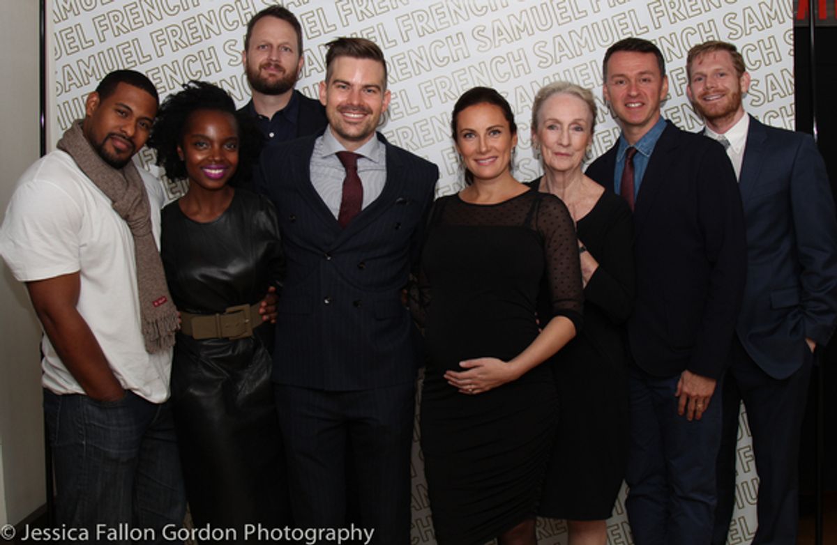 Dennis A. Allen III, MaameYaa Boafo, Todd Almond, Matt Shingledecker, Laura Benanti, Kathleen Chalfant, Andrew Lippa and Michael Kooman at 