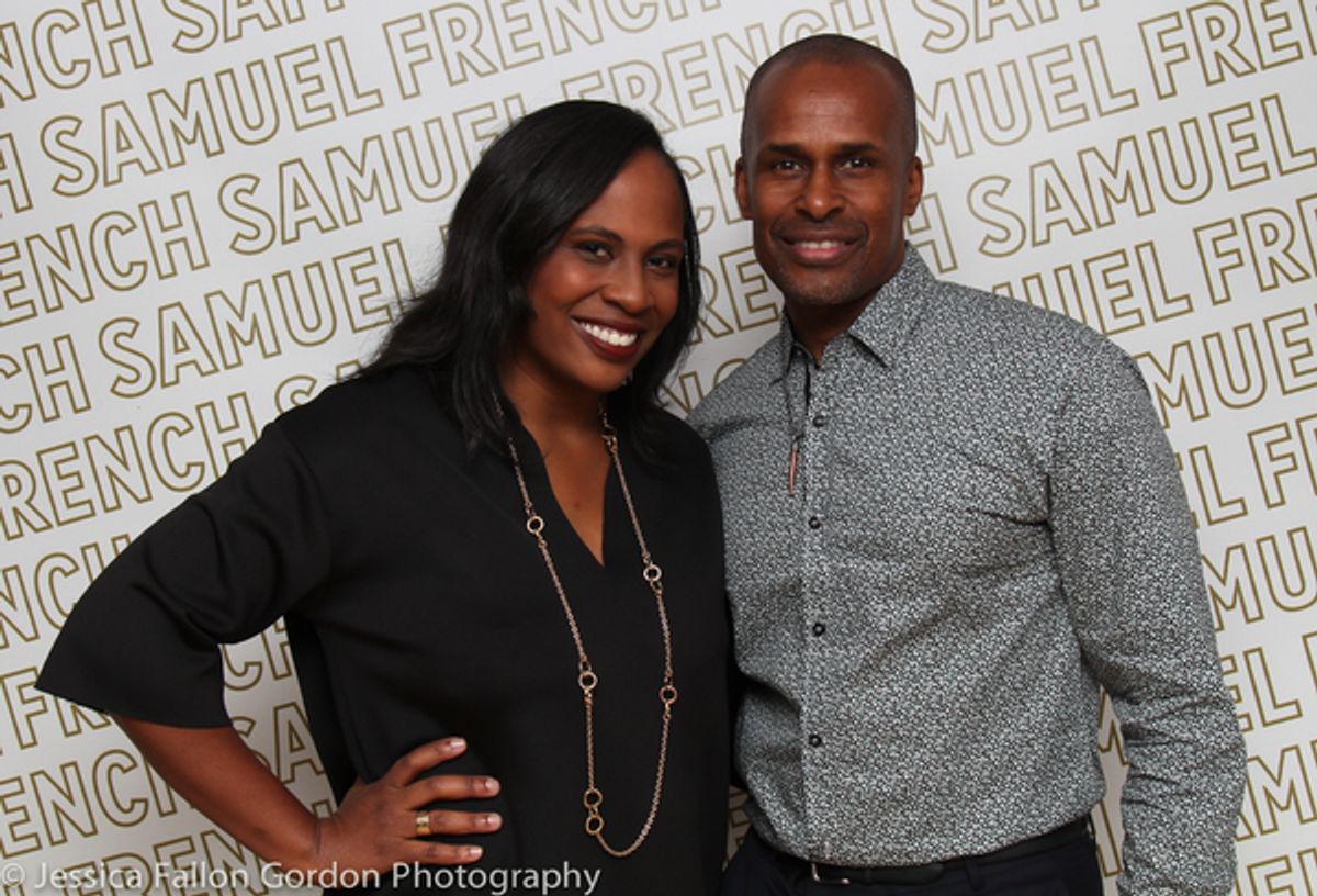 Kamilah Forbes and Keith Josef Adkins at 