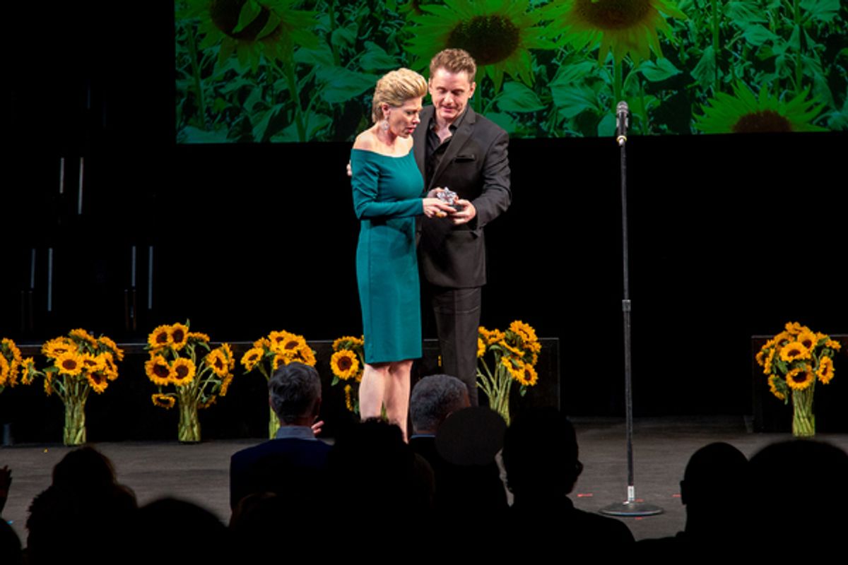 Marin Mazzie, Jason Danieley at 