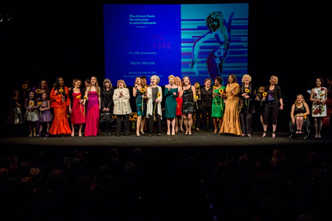 Photo Coverage: The Actors Fund Honors Marin Mazzie at NOTHING LIKE A DAME  Image