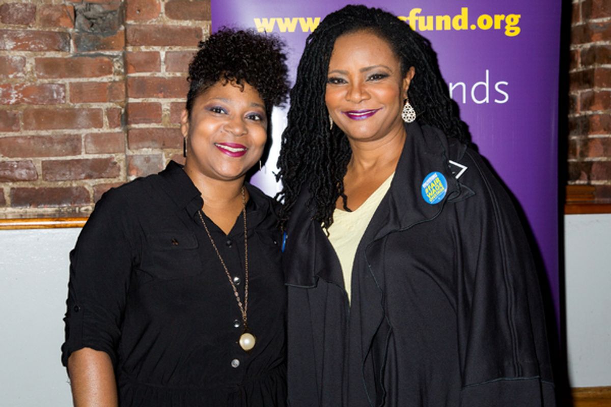 Tonya Pinkins and guest at 