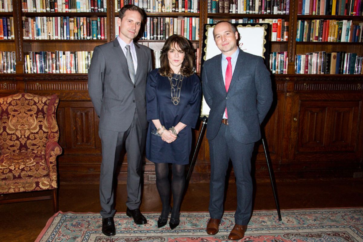 Zayd Dohrn, Stockard Channing, Jordan Harrison at 