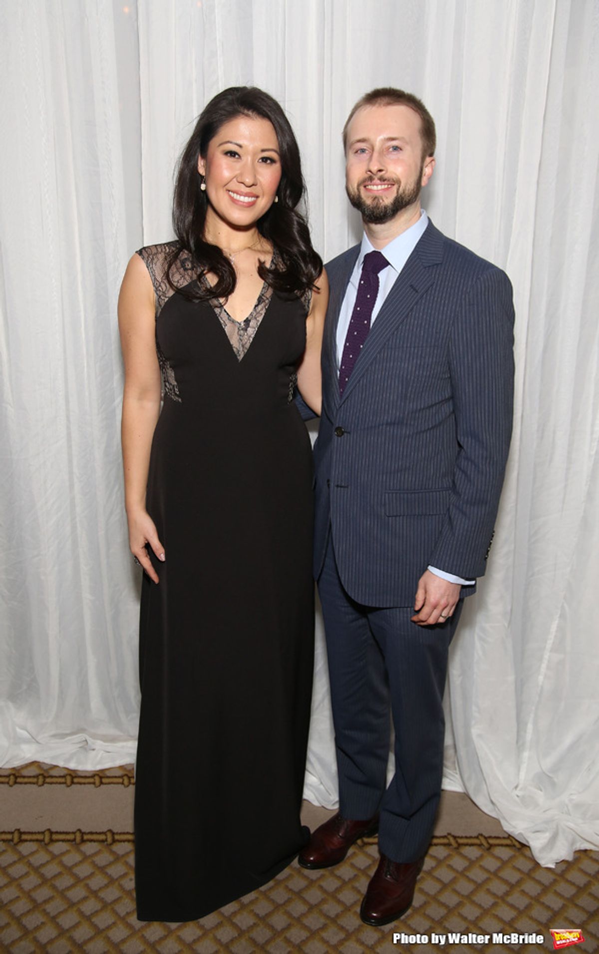 Ruthie Ann Miles with husband Jonathan Blumenstein  at 