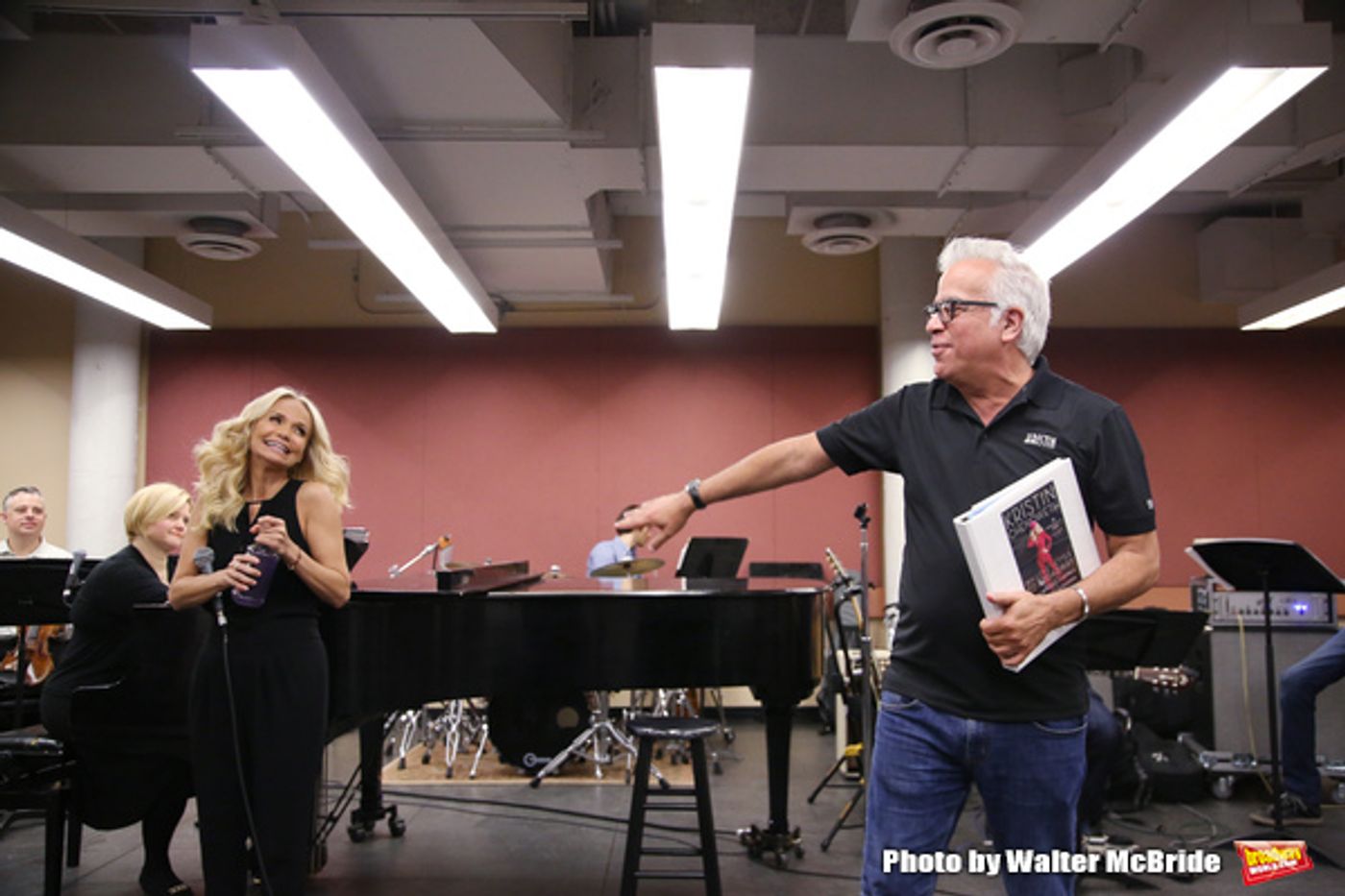 Photo Coverage: In Rehearsal with Kristin Chenoweth for Her Broadway Return!  Image