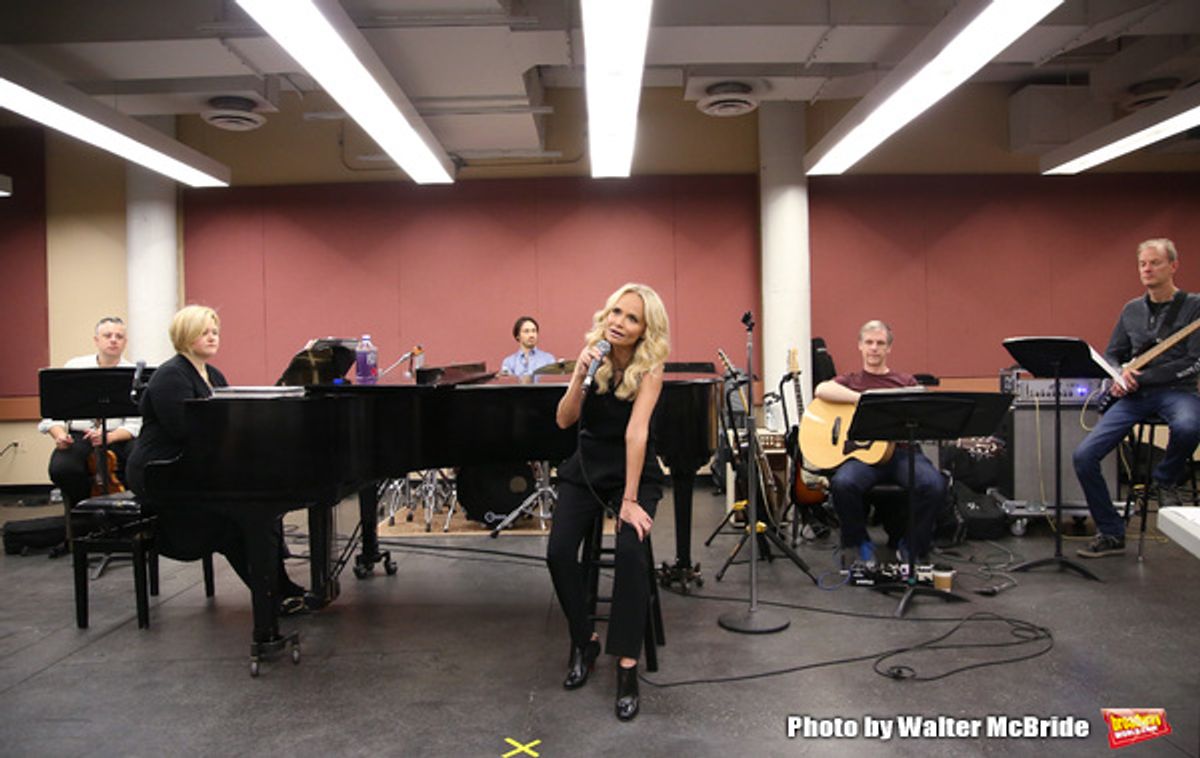 Mary-Mitchell Campbell and Kristin Chenoweth  at 