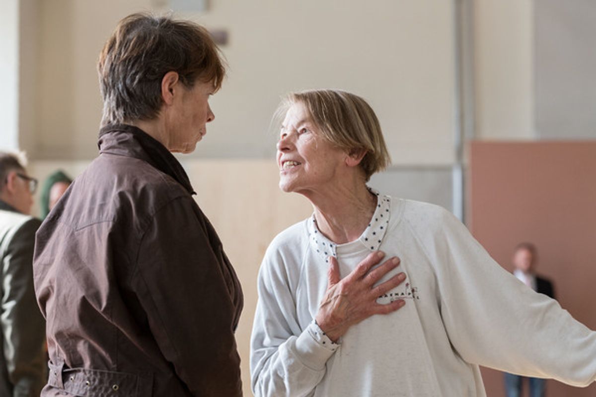 Celia Imrie and Glenda Jackson at 