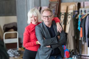 Jane Horrocks and Danny Webb @ BroadwayWorld Jane Horrocks and Danny Webb Photo