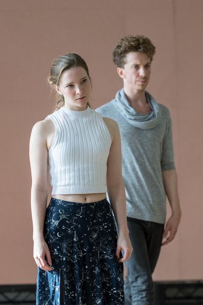 Morfydd Clark and Matt Gavan Photo