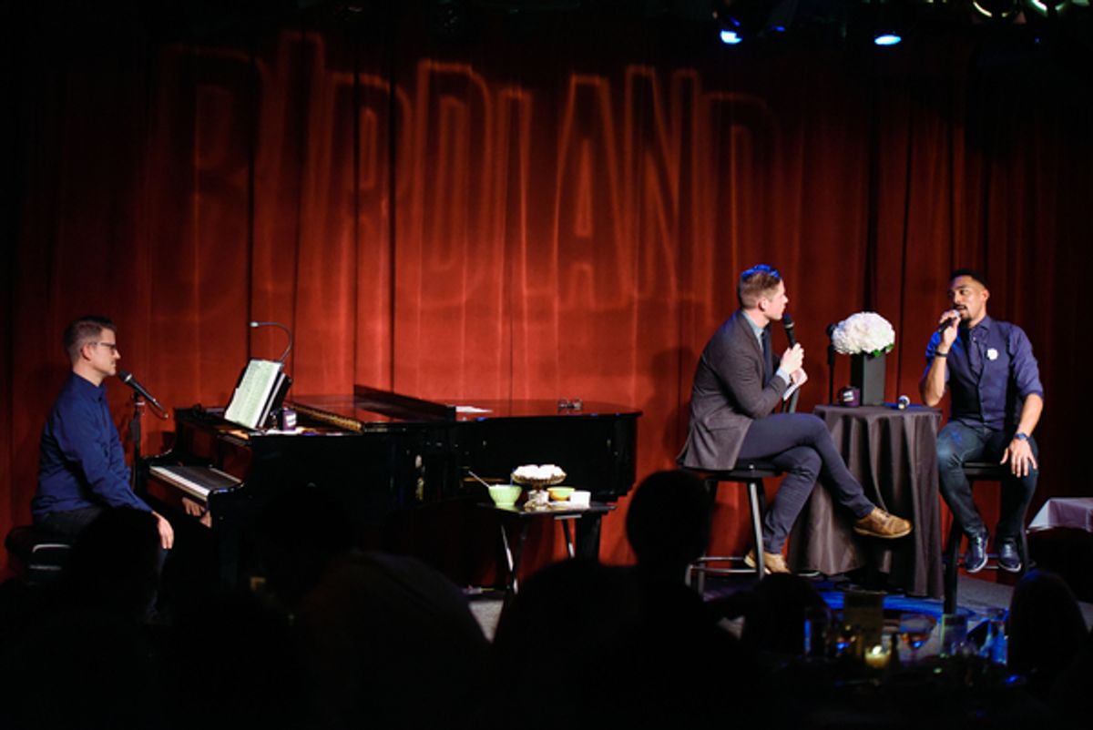 Randy Redd, Frank DiLella and Charl Brown at 