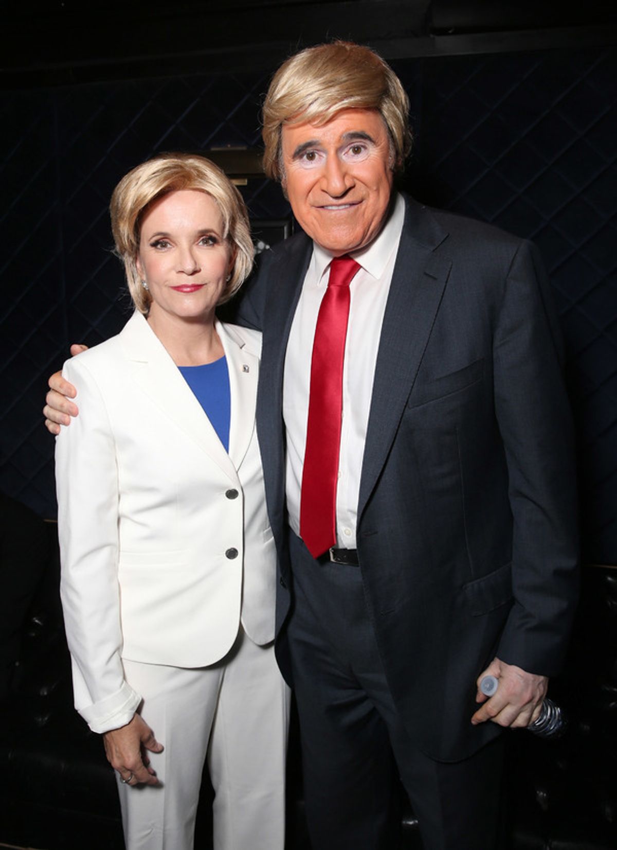 Lea Thompson  and Richard Kind at 