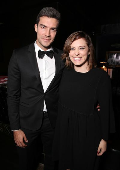 Peter Porte and Rachel Bloom Photo