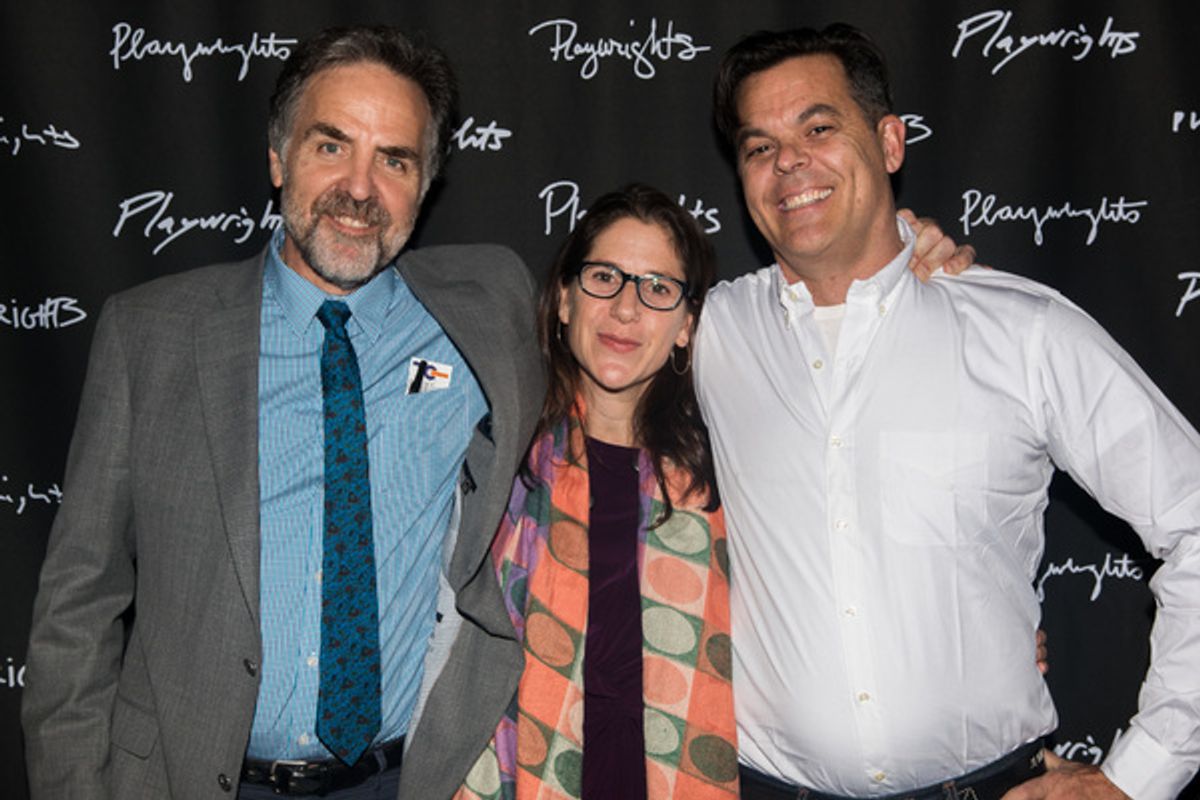 Tim Sanford, Anne Kauffman & Adam Bock at 