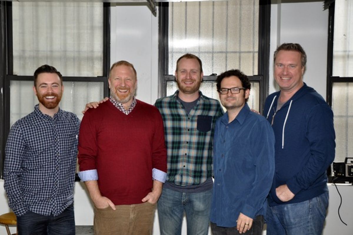 Connor Gallagher, Hunter Bell, Lee Overtree, Eli Bolin and Matt Castle at 