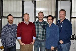 Connor Gallagher, Hunter Bell, Lee Overtree, Eli Bolin and Matt Castle Photo