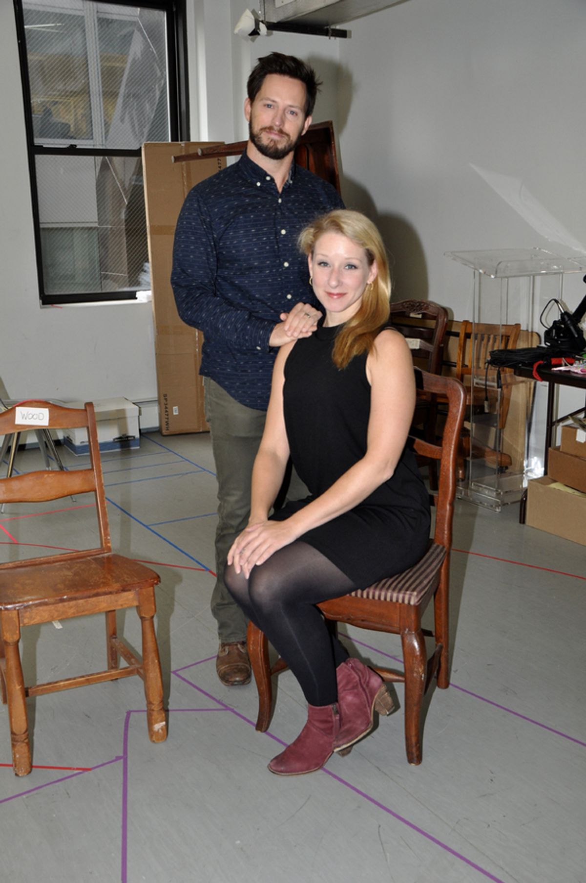 Andrew Call and Molly Pope at 