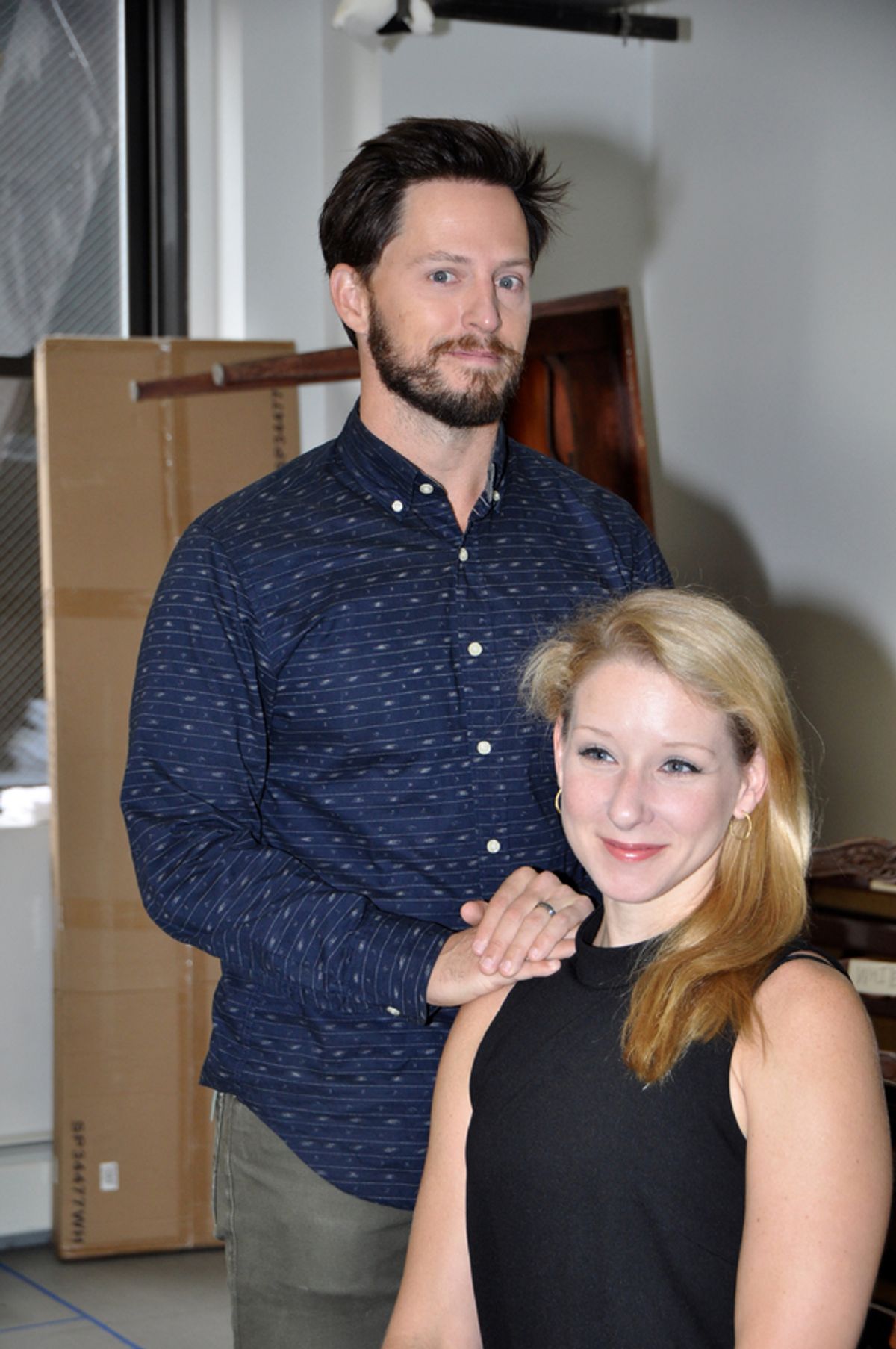 Andrew Call and Molly Pope at 