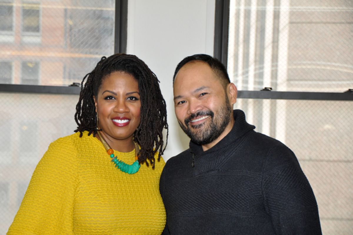 Christina Anthony and Orville Mendoza at 