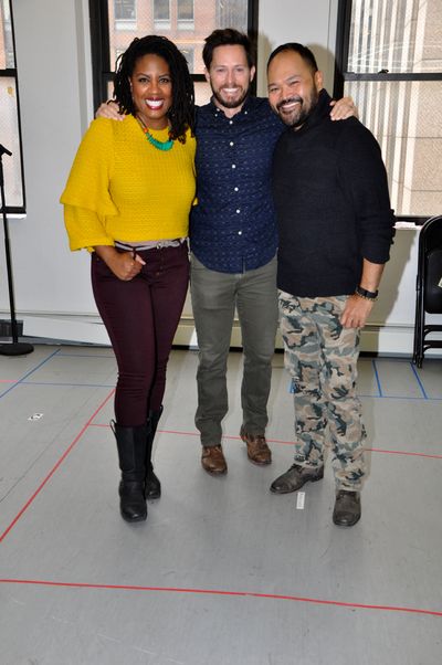 Christina Anthony, Andrew Call and Orville Mendoza Photo