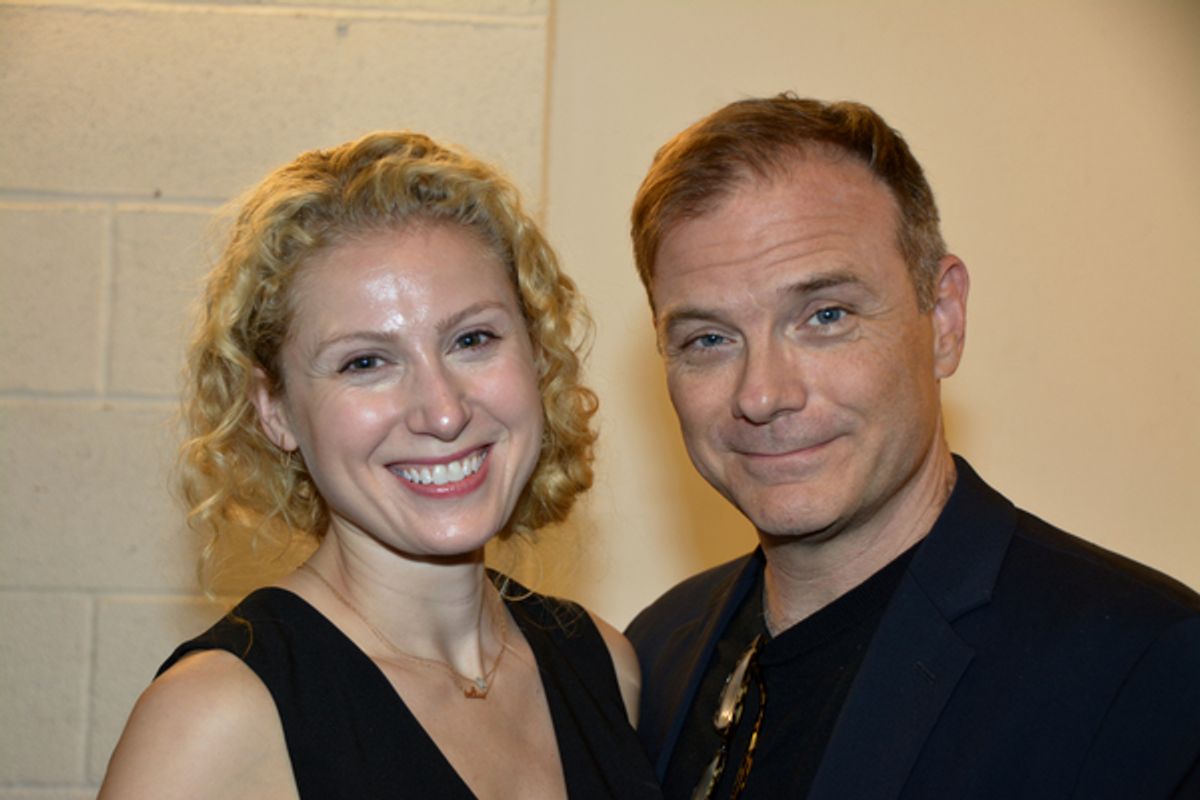 Margaret Loesser Robinson and Drew McVety at 