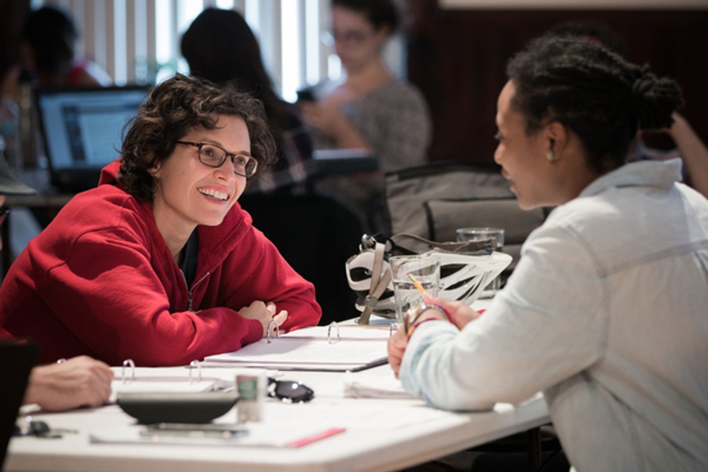 Photo Flash: In Rehearsal for THE FUNDAMENTALS at Steppenwolf Theatre Company  Image