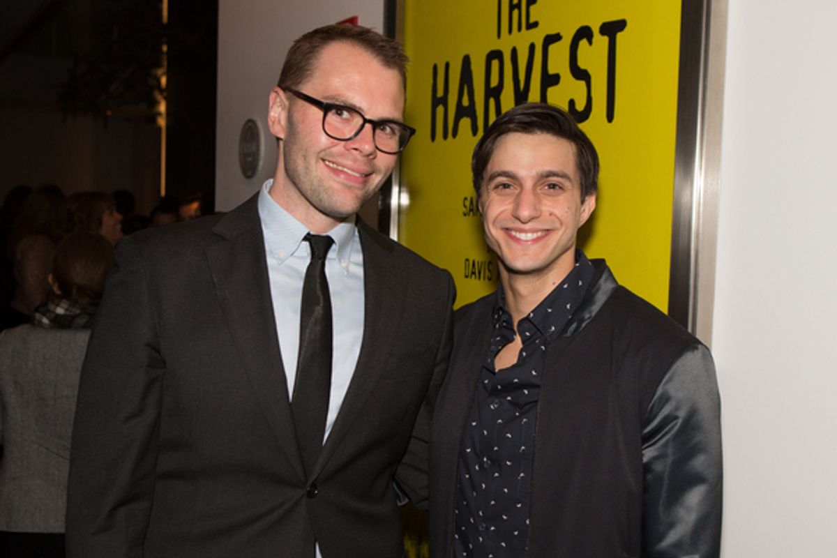 Samuel D. Hunter and Gideon Glick at 