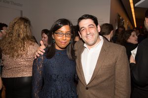 Natasha Sinha and Evan Cabnet @ BroadwayWorld Natasha Sinha and Evan Cabnet Photo