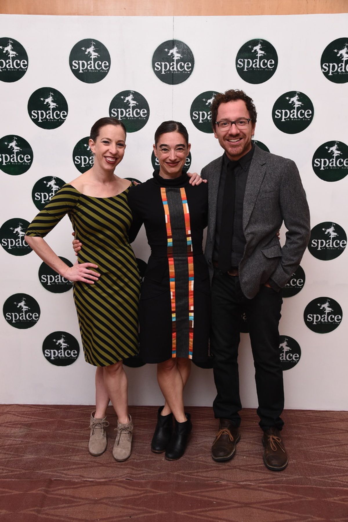 Anna Bass, Monica Bill Barnes and Robbie Saenz De Viteri at 