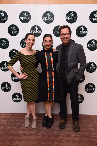 Anna Bass, Monica Bill Barnes and Robbie Saenz De Viteri Photo