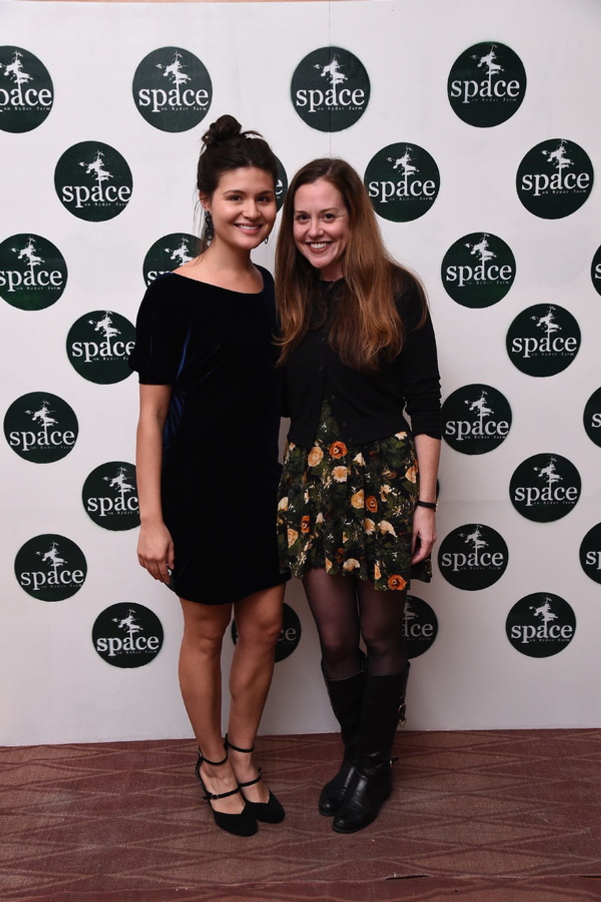 Phillipa Soo and Claire Karpen at 