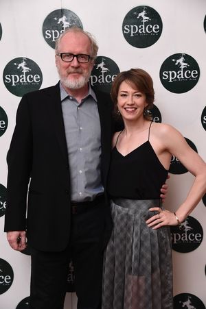 Tracy Letts and Carrie Coon @ BroadwayWorld Tracy Letts and Carrie Coon Photo