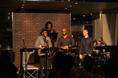 Douglas Lyons, Melvin Tunstall III and Greg Borowsky 
 Photo
