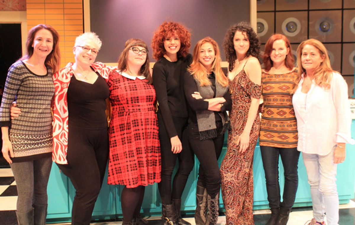 Debra Barsha, Allison Guinn, Janet Dacal, Lorin Latarro, Paige Faure, Autumn Hurlbert, Hollye Levin at 