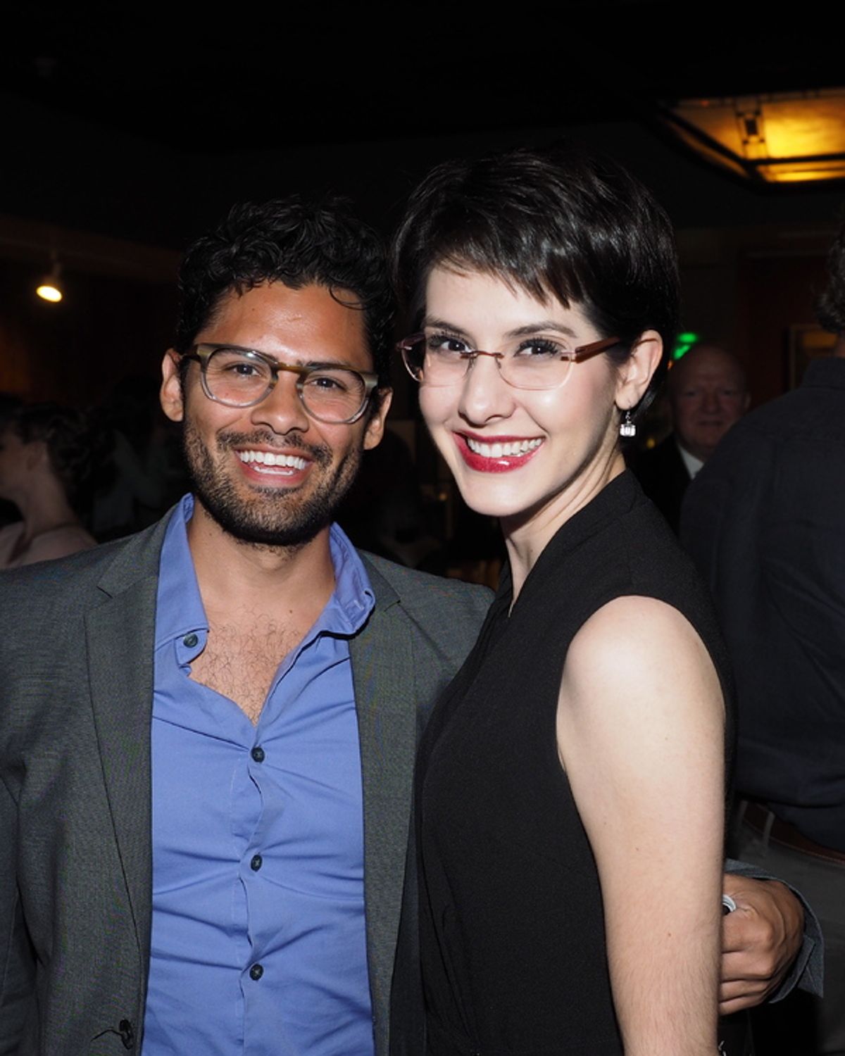 Steven Rada and Carlin Castellano at 