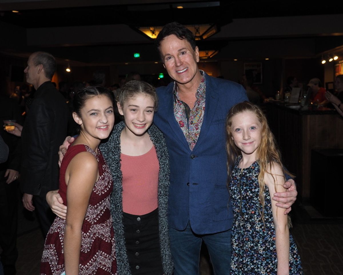 Emily Frazier, Ashley Kiele Thomas, Davis Gaines, and Emilie Lafontaine at 